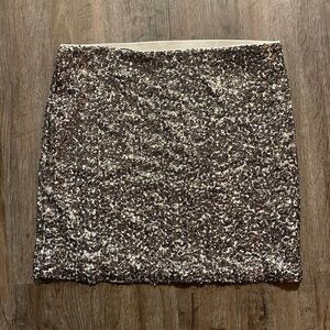 DECREE SEQUIN MINI SKIRT